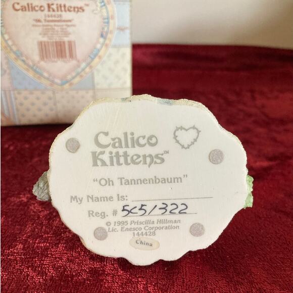 Calico Kitten "Oh Tannenbaum" | 1995 | No. 14428 - Picture 3 of 4